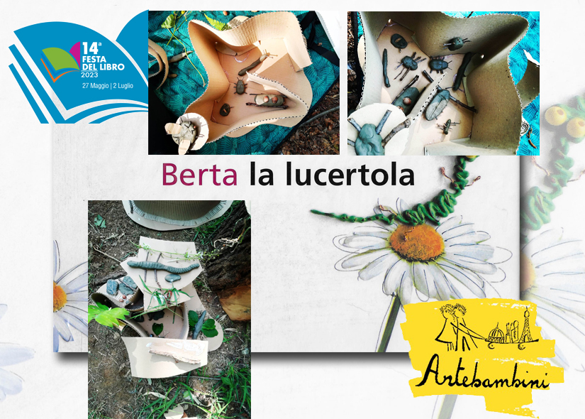 NATURA PAESAGGI E ANIMALI. NELLA TANA DI BERTA. ARTEBAMBINI con LISA VILLA