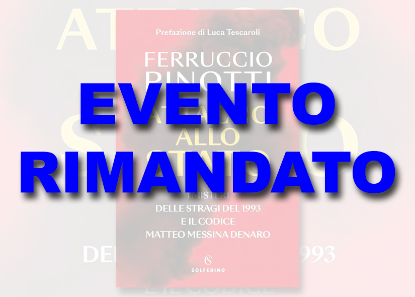 FERRUCCIO PINOTTI presenta ATTACCO ALLO STATO ed Solferino