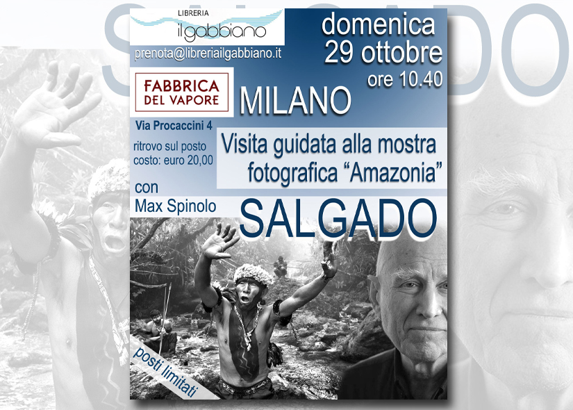 Visita guidata SALGADO Fabbrica del Vapore Milano con MAX SPINOLO