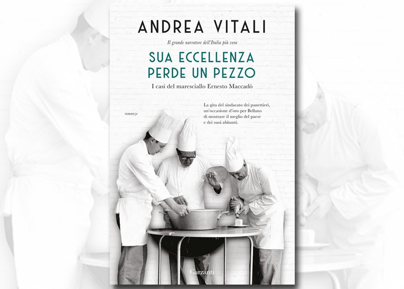 ANDREA VITALI presenta SUA ECCELLENZA PERDE UN PEZZO. I CASI DEL MARESCIALLO ERNESTO MACCADO' ed. Garzanti