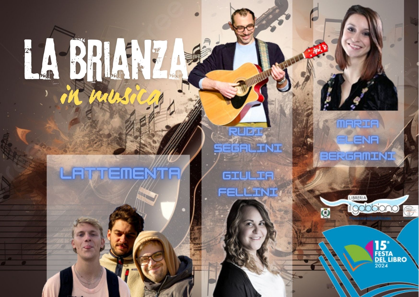 LA BRIANZA IN MUSICA con Trio LATTEMENTA - M.E. BERGAMINI - RUDI SEGALINI - GIULIA FELLINI