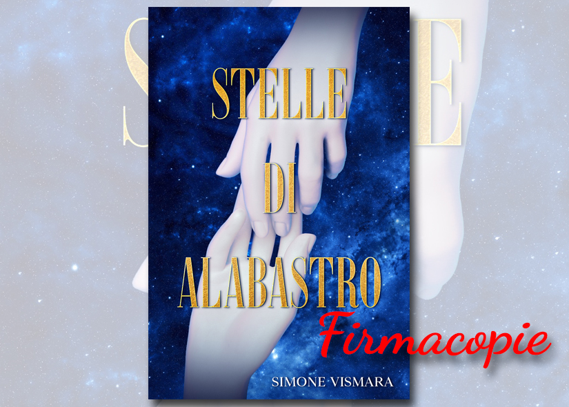 Firmacopie SIMONE VISMARA con STELLE DI ALABASTRO 