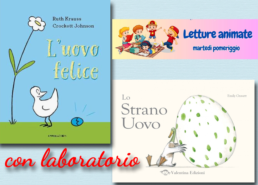 LETTURE ANIMATE per bambini della materna e della primaria con LABORATORIO