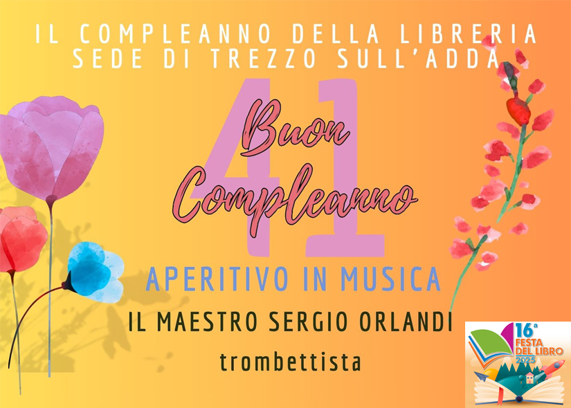 COMPLEANNO DELLA LIBRERIA IL GABBIANO di TREZZO SULL'ADDA