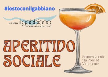 APERITIVO SOCIALE #IOSTOCONILGABBIANO