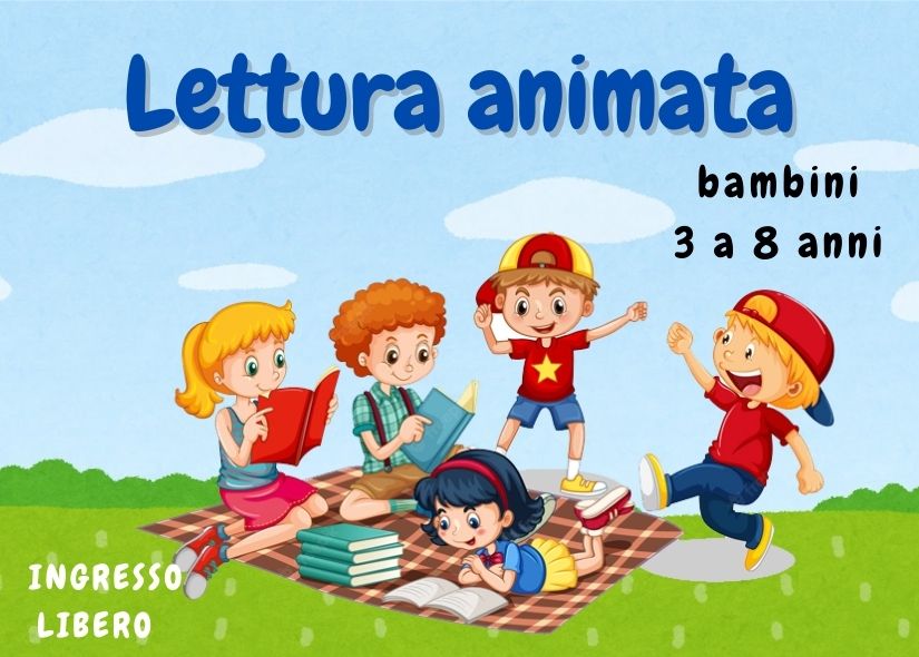 LETTURA ANIMATA per bambini 3- 8 anni