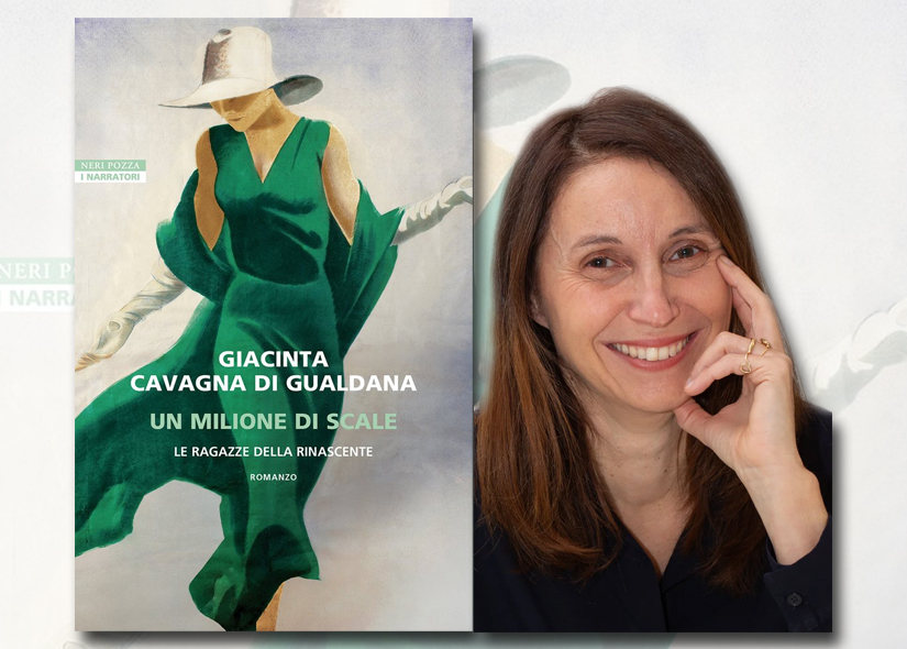 GIACINTA CAVAGNA DI GUALDANA presenta UN MILIONE DI SCALE Neri Pozza