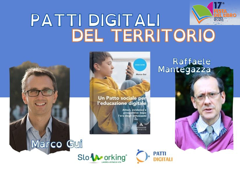 MARCO GUI presenta UN PATTO SOCIALE PER L'EDUCAZIONE DIGITALE Mondadori