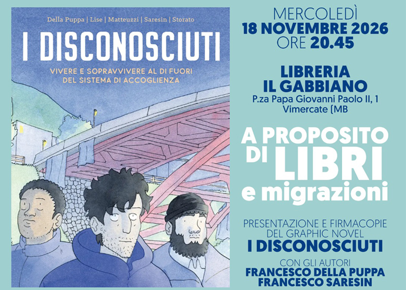 Grafic novel: I DISCONOSCIUTI a cura di Offerta sociale