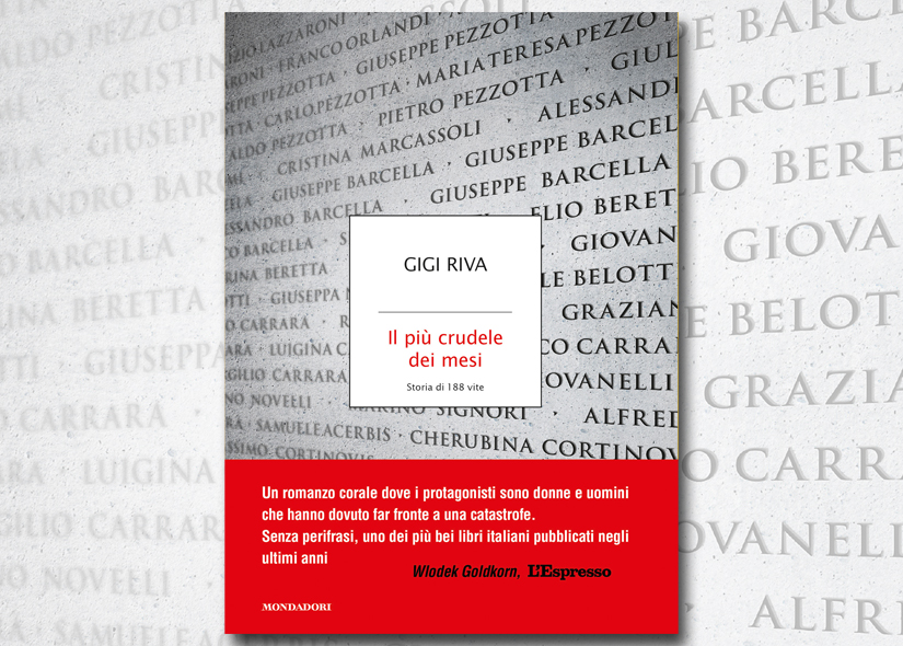 GIGI RIVA presenta IL PIU' CRUDELE DEI MESI ed. Mondadori