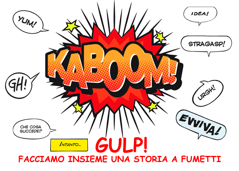 GULP facciamo insieme una storia a fumetti
