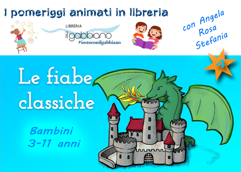 LETTURA ANIMATA con FIABE CLASSICHE bambini 3 - 11 anni